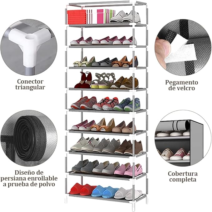 ZAPATERO 9 NIVELES 27 PARES